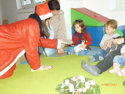 Foto des Albums: Der Nikolaus war in der Kindergruppe