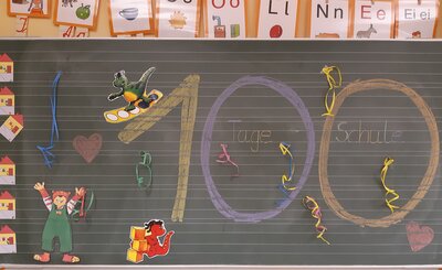 Foto des Albums: 100 Tage Schule - Klasse 1