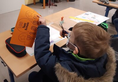 Foto des Albums: 100 Tage Schule - Klasse 1