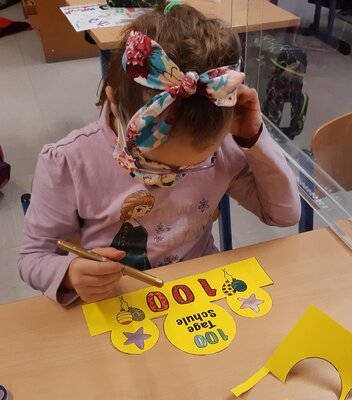 Foto des Albums: 100 Tage Schule - Klasse 1