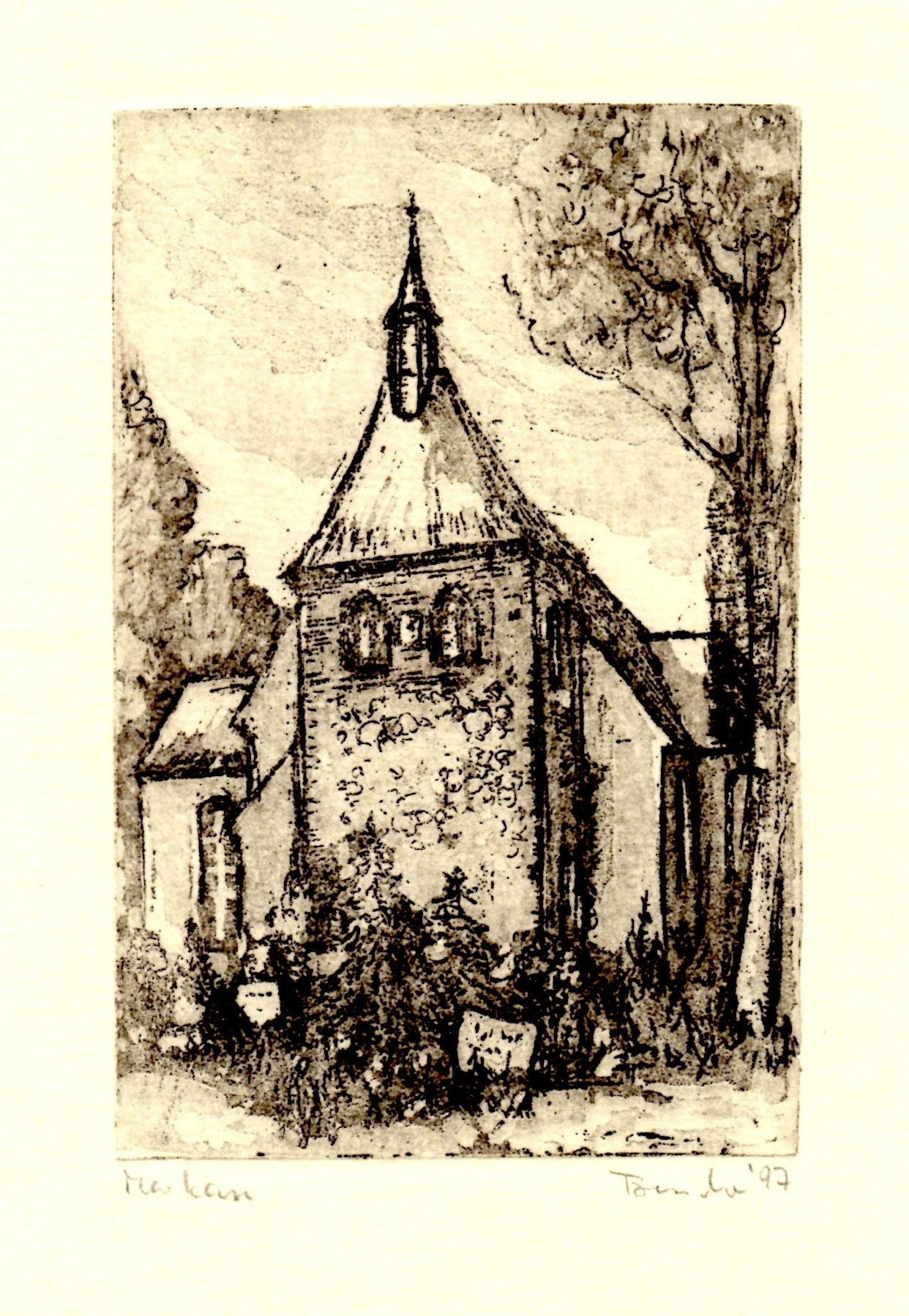Bild: Kirche Markau 1997