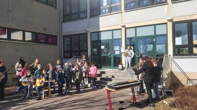 Foto des Albums: Aktionstag zum Thema Frieden