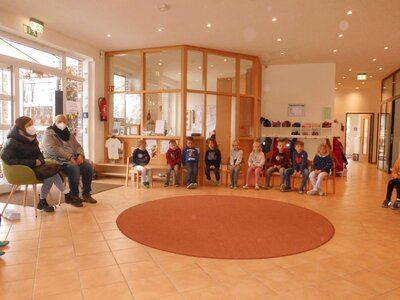 Foto des Albums: Besuch von der Grundschule Holte