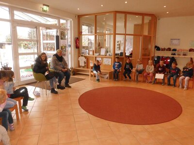 Foto des Albums: Besuch von der Grundschule Holte