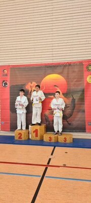 2022-04-10 - G&uuml;rtelfarbenturnier U13,U15 Jungs - Siegerehrung 