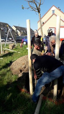 Foto des Albums: Fotos von der Baumpflanzaktion in Ragow am 23.4.22