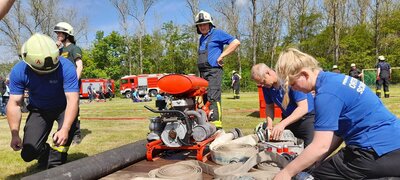 Foto des Albums: Impressionen Ortswehr Schorbus beim Stadtausscheid 2022