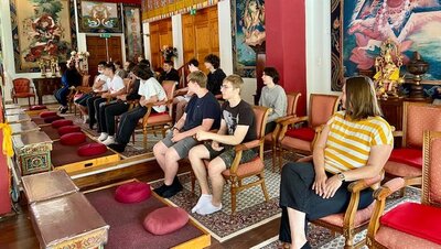 Foto des Albums: Exkursion ins buddhistische Kloster (13.06.2022)