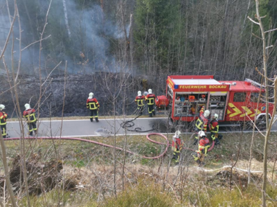 Foto des Albums: Brand 2 - Böschungsbrand neben Radweg
