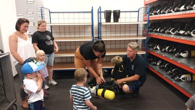 Foto des Albums: Wir waren bei der Feuerwehr