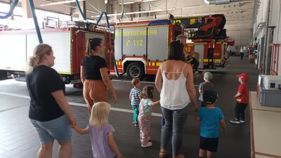 Foto des Albums: Wir waren bei der Feuerwehr