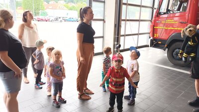 Foto des Albums: Wir waren bei der Feuerwehr