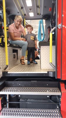 Foto des Albums: Wir waren bei der Feuerwehr