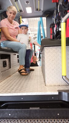 Foto des Albums: Wir waren bei der Feuerwehr