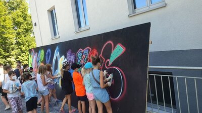Fotoalbum Graffiti-Workshop