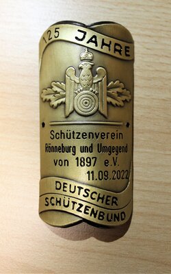Der Fahnennagel vom DSB  (Bild vergr&ouml;&szlig;ern)