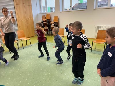 Foto des Albums: Bewegungstag 2022 an der Grundschule Hollstadt-Wollbach