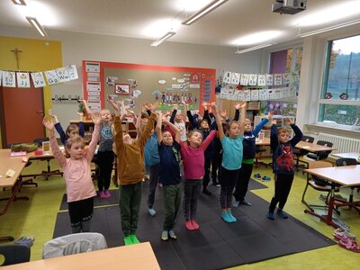 Foto des Albums: Bewegungstag 2022 an der Grundschule Hollstadt-Wollbach