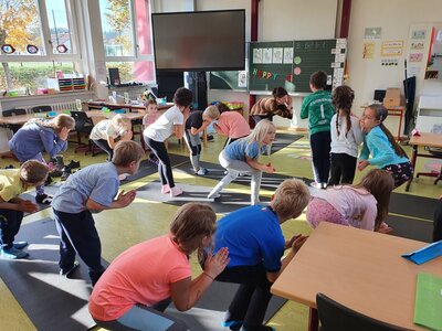 Foto des Albums: Bewegungstag 2022 an der Grundschule Hollstadt-Wollbach