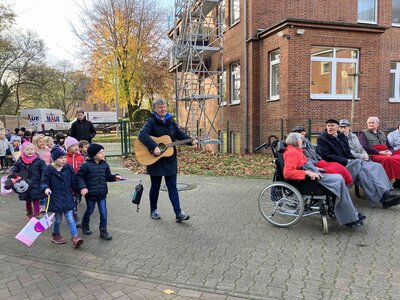Foto des Albums: Vorschulkinder besuchen Tagespflege St. Josef
