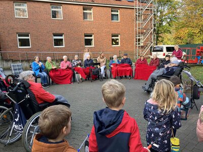 Foto des Albums: Vorschulkinder besuchen Tagespflege St. Josef