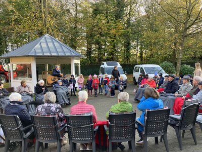 Foto des Albums: Vorschulkinder besuchen Tagespflege St. Josef