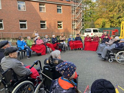 Foto des Albums: Vorschulkinder besuchen Tagespflege St. Josef