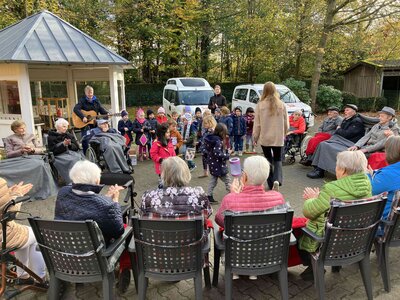 Foto des Albums: Vorschulkinder besuchen Tagespflege St. Josef