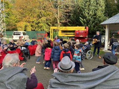Foto des Albums: Vorschulkinder besuchen Tagespflege St. Josef
