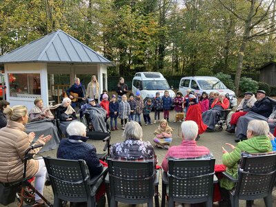 Foto des Albums: Vorschulkinder besuchen Tagespflege St. Josef