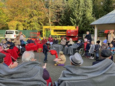 Foto des Albums: Vorschulkinder besuchen Tagespflege St. Josef