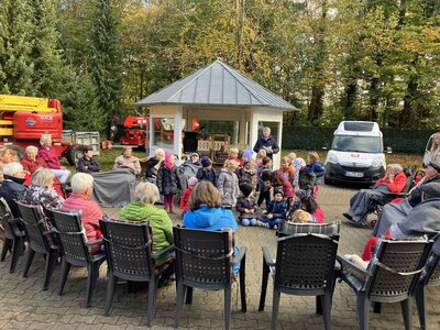 Foto des Albums: Vorschulkinder besuchen Tagespflege St. Josef