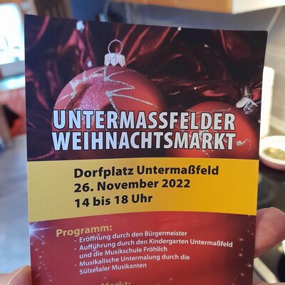 Fotoalbum Weihnachtsmarkt 2022 Untermaßfeld