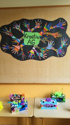 Foto des Albums: Ausstellung der Kreativ-AG