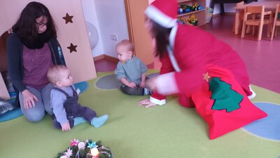 Foto des Albums: Der Nikolaus war in der Kindergruppe