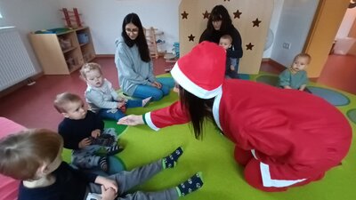 Foto des Albums: Der Nikolaus war in der Kindergruppe