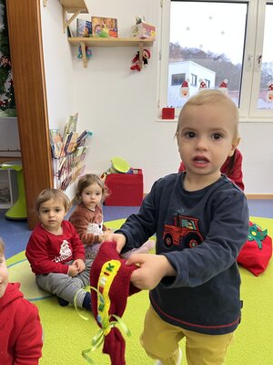 Foto des Albums: Der Nikolaus war in der Kindergruppe