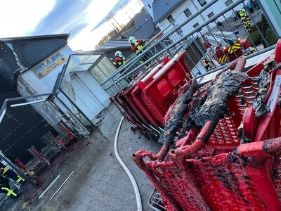 Foto des Albums: Brand 4 - Einkaufsmarkt brennt 01/23