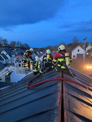 Foto des Albums: Brand 4 - Einkaufsmarkt brennt 01/23