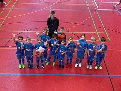 F2-Junioren mit Platz 4 beim Oederaner Hallenturnier  (Bild vergr&ouml;&szlig;ern)