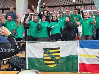 Gro&szlig;artige Unterst&uuml;tzung von der Trib&uuml;ne. Quelle: HVS 