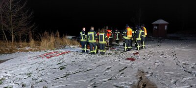 Foto des Albums: Übung - Eisrettung (24.01.2023)