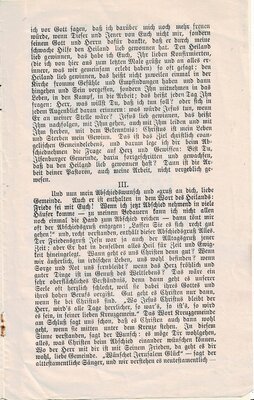 Foto des Albums: Abschiedspredigt Pastor Orthmann 1904