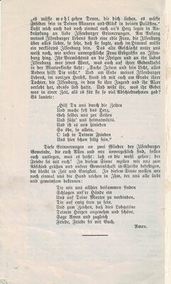 Foto des Albums: Abschiedspredigt Pastor Orthmann 1904