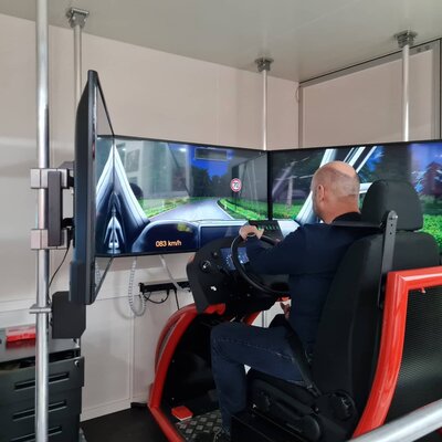 Fotoalbum Einsatzfahrsimulator