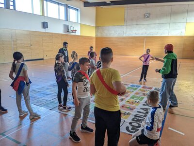 Foto des Albums: Powergame mit den Gorilla Kids