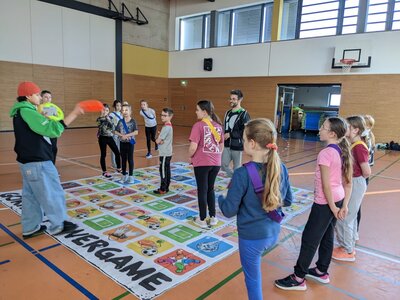 Foto des Albums: Powergame mit den Gorilla Kids