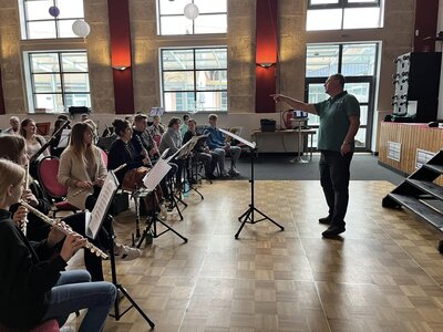 Foto des Albums: Probenlager am 25. & 26. März für die Friedenssinfonie