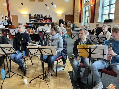 Foto des Albums: Probenlager am 25. & 26. März für die Friedenssinfonie