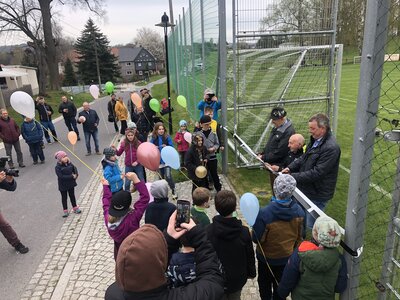 Foto des Albums: Rasenplatzeinweihung in Ruppersdorf